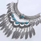 Bohemian Leaf-Shaped Vintage Necklace