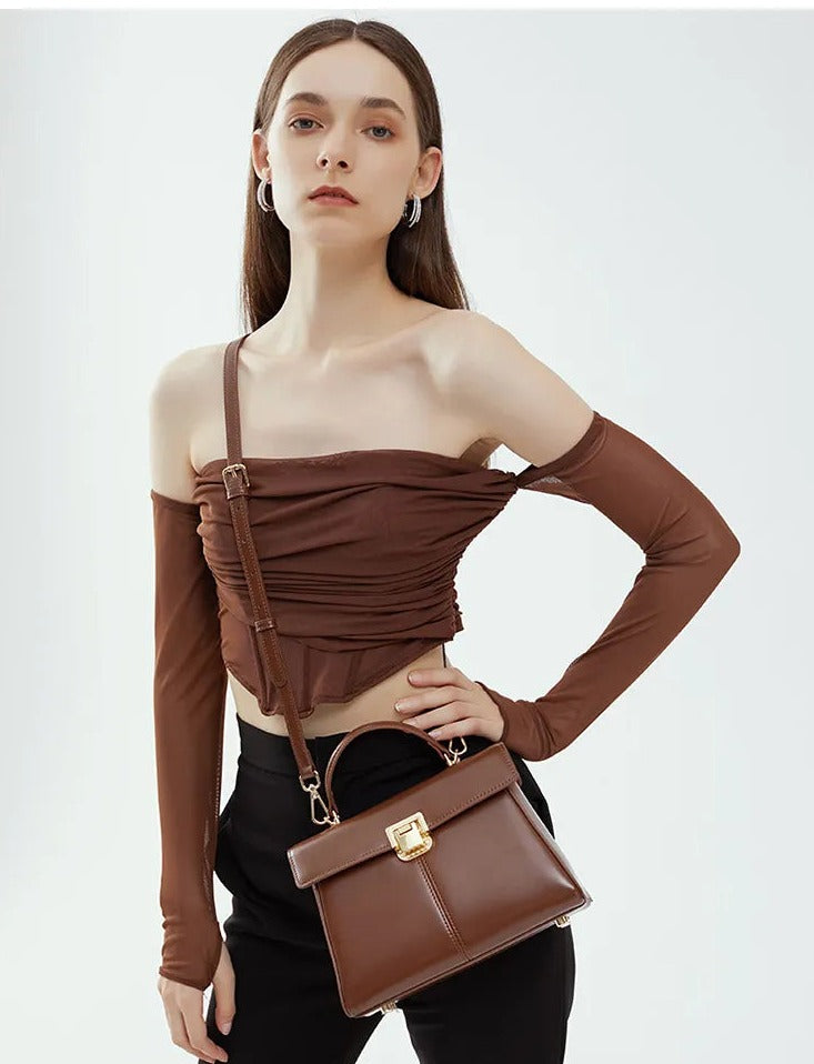 Enticing Luxurious Women's Genuine Leather Shoulder Bag / Ruchi