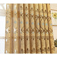 European Embroidered Transparent Polyester Fabric Curtains / Ruchi