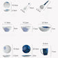 32 Pieces Ceramic Kitchen Dinnerware Set