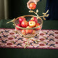 Bird Nest Design Glass Bowl With Brass Leg Fruit Tray / Ruchi