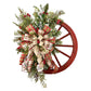 Artificial Pine Branches Round Garland Christmas Wreath With LED Light / Ruchi