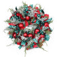 Artificial Pine Branches Round Garland Christmas Wreath With LED Light / Ruchi