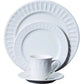 46 Pieces White Ceramic Dinnerware Set For 6 / Ruchi