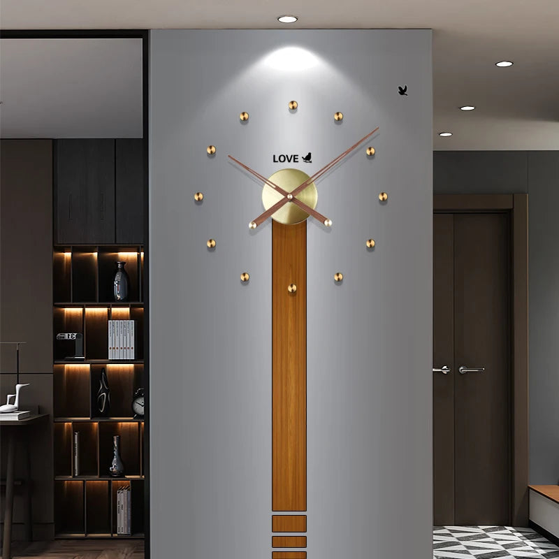 Long Bar Wall Clock