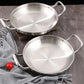 Elegant Brass Non Stick Cooking Pan With Handles / Ruchi