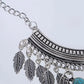 Bohemian Leaf-Shaped Vintage Necklace