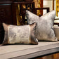 Chic Elegance Polyester Jacquard Square Embroidered Pillow Case / Ruchi