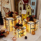 Set Of 3 Stunning Christmas Cuboidal Metal Gift Box / Ruchi