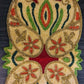 Attractive Paisley Motif Colorful Beaded Table Runner / Ruchi