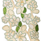 Remarkable Embroidered Floral Beaded Table Runner For Home Decor / Ruchi