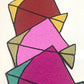 Splendid Colorful Kite Embroidered Beaded Table Runner / Ruchi