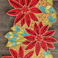 Exquisite Leafy Floral Design Beaded Table Runner / Ruchi