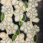 Remarkable Embroidered Floral Beaded Table Runner For Home Decor / Ruchi