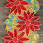 Exquisite Leafy Floral Design Beaded Table Runner / Ruchi