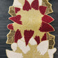 Endearing Multicolor Leaves Pattern Beaded Table Runner / Ruchi