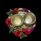 Complete Raksha Bandhan Thali Set with Rakhi, Roli, Chawal, and Dual Bowls / Ruchi