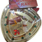 Set Of Raksha Bandhan Essentials With Adorned Thali Rakhi Roli / Ruchi