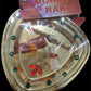 Set Of Raksha Bandhan Essentials With Adorned Thali Rakhi Roli / Ruchi