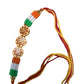 Exquisite Set Of Raksha Bandhan Thali With 2 Rakhi / Ruchi