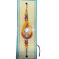 Exquisite Set Of Raksha Bandhan Thali With 2 Rakhi / Ruchi