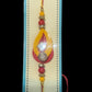 Exquisite Set Of Raksha Bandhan Thali With 2 Rakhi / Ruchi 