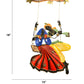 Divine Metallic Decorative Swing Of Radha Krishna / Ruchi