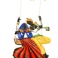 Divine Metallic Decorative Swing Of Radha Krishna / Ruchi