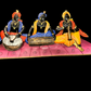 Handcrafted Metal Wall Hanging Of 3 Musicians Playing Instruments / Ruchi