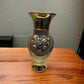 1 Pc Exquisite Gold Polished Ceramic Tabletop Vase / Ruchi