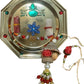 Raksha Bandhan Celebration Set With Octagonal Thali, Adorned Rakhi And Lumba / Ruchi