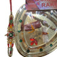 Set Of Raksha Bandhan Essentials With Adorned Thali Rakhi Roli / Ruchi