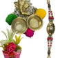 Complete Raksha Bandhan Set Of Thali Rakhi And Vase / Ruchi