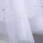 Dazzling Design Sleeveless Cotton Wedding Dress / Ruchi