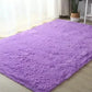 Appealing Design Solid Pattern Non-Slip Polyester Area Rug / Ruchi 