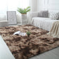 Appealing Design Solid Pattern Non-Slip Polyester Area Rug