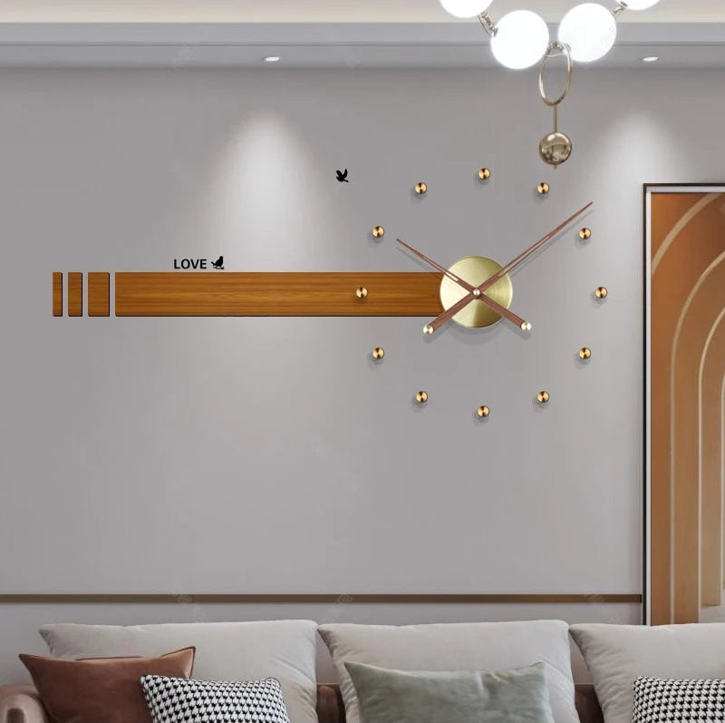 Long Bar Wall Clock