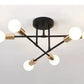 Antique Flush Mount Style Chandelier Ceiling Lamp