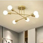 Antique Flush Mount Style Chandelier Ceiling Lamp