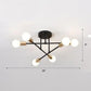 Antique Flush Mount Style Chandelier Ceiling Lamp