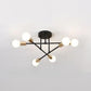 Antique Flush Mount Style Chandelier Ceiling Lamp