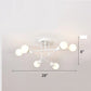 Antique Flush Mount Style Chandelier Ceiling Lamp