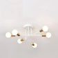 Antique Flush Mount Style Chandelier Ceiling Lamp