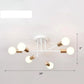 Antique Flush Mount Style Chandelier Ceiling Lamp