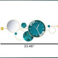 Classic Luxurious Metal Wall Clock / Ruchi