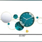 Classic Luxurious Metal Wall Clock / Ruchi