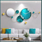 Classic Luxurious Metal Wall Clock / Ruchi