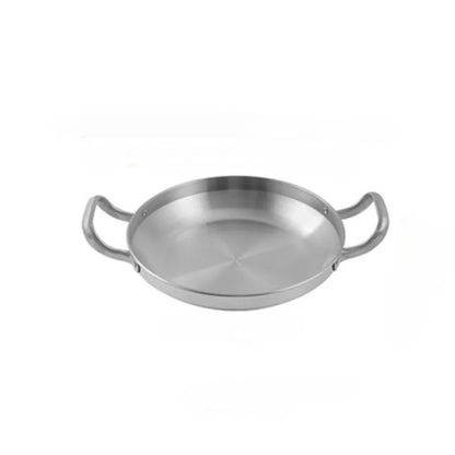 Elegant Brass Non Stick Cooking Pan With Handles / Ruchi