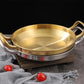 Elegant Brass Non Stick Cooking Pan With Handles / Ruchi