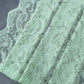 2 Pieces Green Valance Style Tulle Polyester Window Curtain / Ruchi